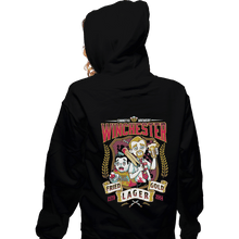 Load image into Gallery viewer, Shirts Zippered Hoodies, Unisex / Small / Black Winchester Fried Gold Lager
