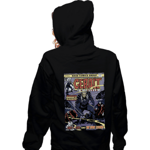Secret_Shirts Zippered Hoodies, Unisex / Small / Black Mage Comics