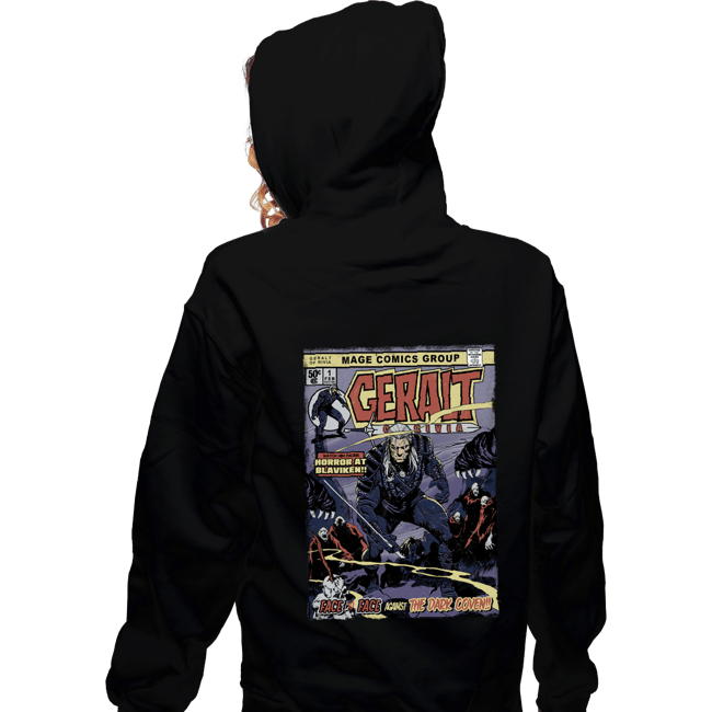 Secret_Shirts Zippered Hoodies, Unisex / Small / Black Mage Comics