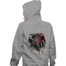 Load image into Gallery viewer, Secret_Shirts Zippered Hoodies, Unisex / Small / Sports Grey Straw Hats
