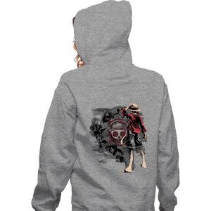 Secret_Shirts Zippered Hoodies, Unisex / Small / Sports Grey Straw Hats