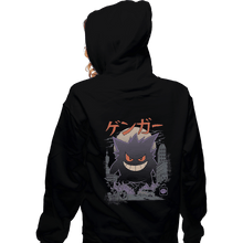 Load image into Gallery viewer, Secret_Shirts Zippered Hoodies, Unisex / Small / Black Ghost Type Kaiju
