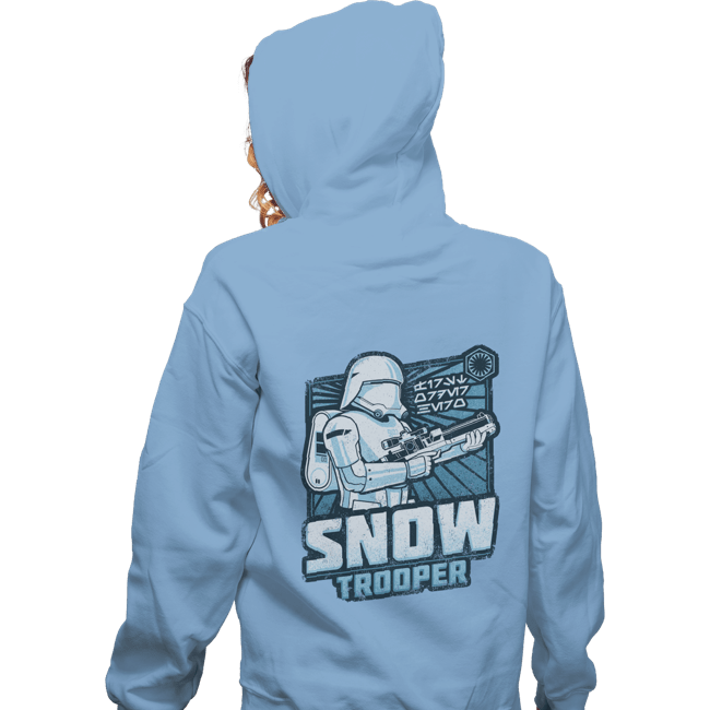 Shirts Zippered Hoodies, Unisex / Small / Royal Blue First Order Hero: Snowtrooper