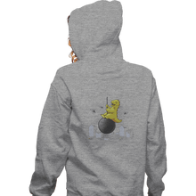 Load image into Gallery viewer, Shirts Zippered Hoodies, Unisex / Small / Sports Grey Wrecking Ball
