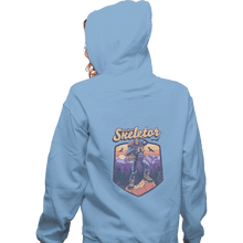 Load image into Gallery viewer, Shirts Pullover Hoodies, Unisex / Small / Royal Blue Outdoor Skeletor

