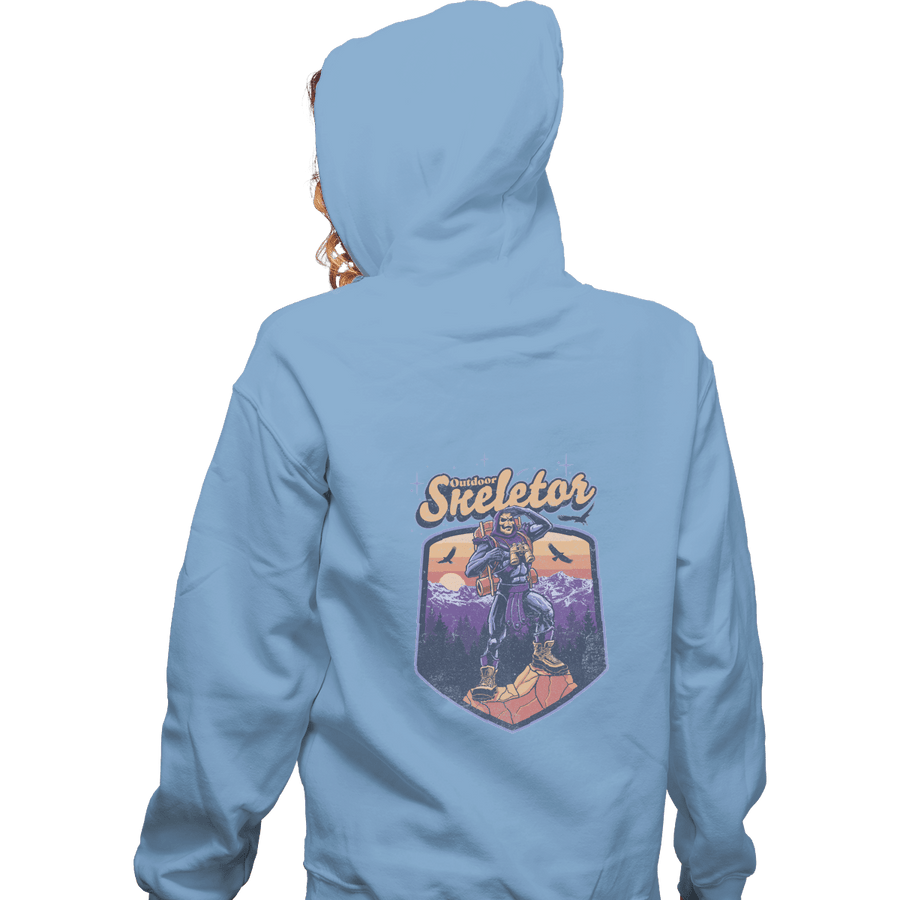 Shirts Pullover Hoodies, Unisex / Small / Royal Blue Outdoor Skeletor