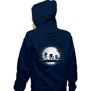 Shirts Zippered Hoodies, Unisex / Small / Navy Gaming Matata