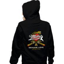 Load image into Gallery viewer, Shirts Zippered Hoodies, Unisex / Small / Black Miller Red
