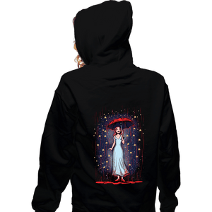 Secret_Shirts Zippered Hoodies, Unisex / Small / Black Carrie In The Rain