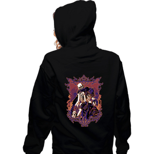 Shirts Zippered Hoodies, Unisex / Small / Black Skull Monster