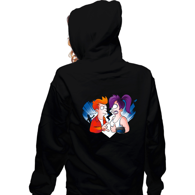 Daily_Deal_Shirts Zippered Hoodies, Unisex / Small / Black Future Friendzone
