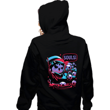 Load image into Gallery viewer, Daily_Deal_Shirts Zippered Hoodies, Unisex / Small / Black Paws Of Death
