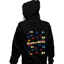 Load image into Gallery viewer, Daily_Deal_Shirts Zippered Hoodies, Unisex / Small / Black Numberwang
