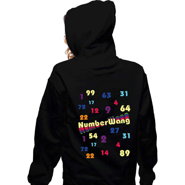 Daily_Deal_Shirts Zippered Hoodies, Unisex / Small / Black Numberwang