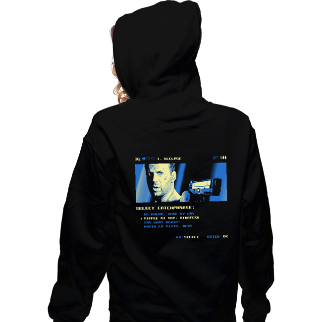 Shirts Zippered Hoodies, Unisex / Small / Black Yippie Ki Yay
