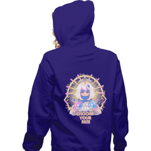 Shirts Zippered Hoodies, Unisex / Small / Violet Choose Your Fate