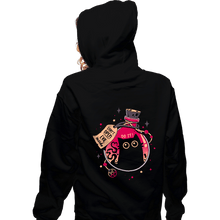 Load image into Gallery viewer, Daily_Deal_Shirts Zippered Hoodies, Unisex / Small / Black Bottled Menace
