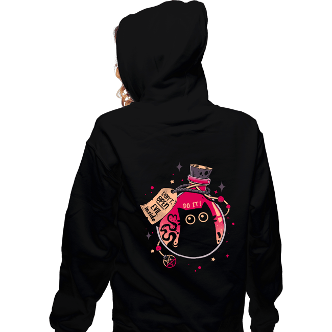 Daily_Deal_Shirts Zippered Hoodies, Unisex / Small / Black Bottled Menace