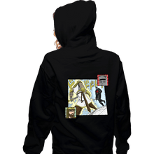 Load image into Gallery viewer, Secret_Shirts Zippered Hoodies, Unisex / Small / Black Bizarre Fight

