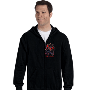 Secret_Shirts Zippered Hoodies, Unisex / Small / Black Gorgon Busters
