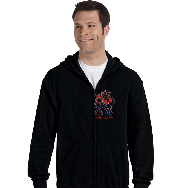 Secret_Shirts Zippered Hoodies, Unisex / Small / Black Gorgon Busters