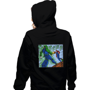 Shirts Zippered Hoodies, Unisex / Small / Black It's Luigi Time