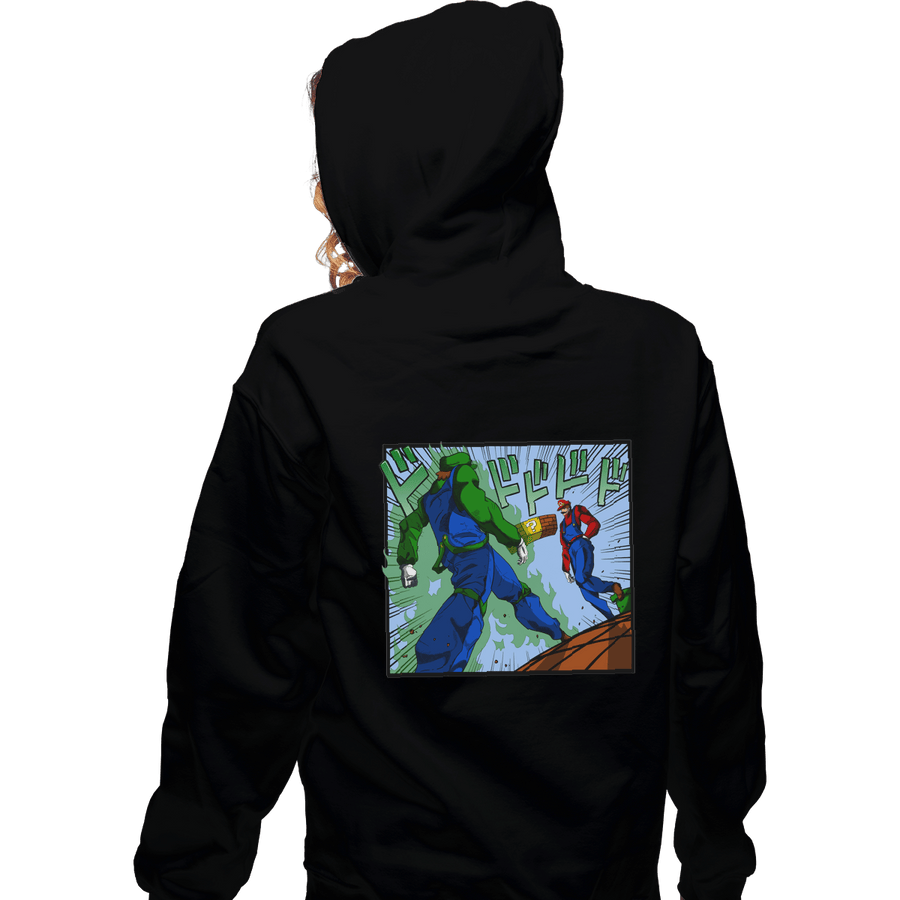 Shirts Zippered Hoodies, Unisex / Small / Black It's Luigi Time