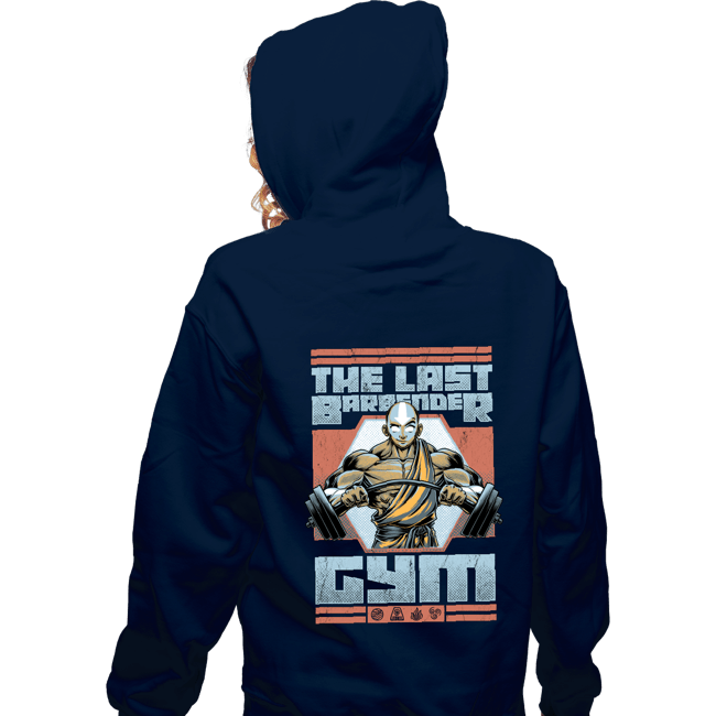Daily_Deal_Shirts Zippered Hoodies, Unisex / Small / Navy The Last Barbender Gym