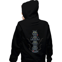 Load image into Gallery viewer, Shirts Pullover Hoodies, Unisex / Small / Black Dragon Mood Totem
