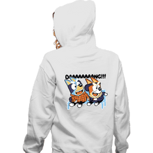 Load image into Gallery viewer, Daily_Deal_Shirts Zippered Hoodies, Unisex / Small / White Bluey Friday
