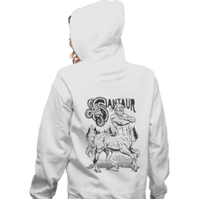 Load image into Gallery viewer, Shirts Zippered Hoodies, Unisex / Small / White Santaur
