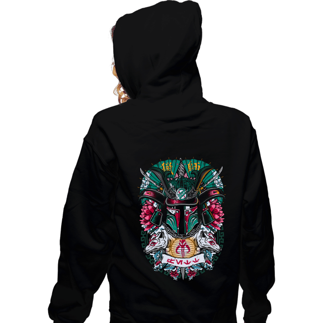 Shirts Zippered Hoodies, Unisex / Small / Black Samurai Hunter