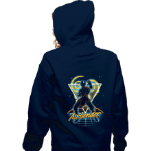 Load image into Gallery viewer, Shirts Zippered Hoodies, Unisex / Small / Navy Retro Airbender
