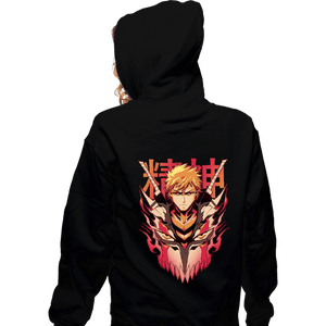 Shirts Zippered Hoodies, Unisex / Small / Black Ichigo