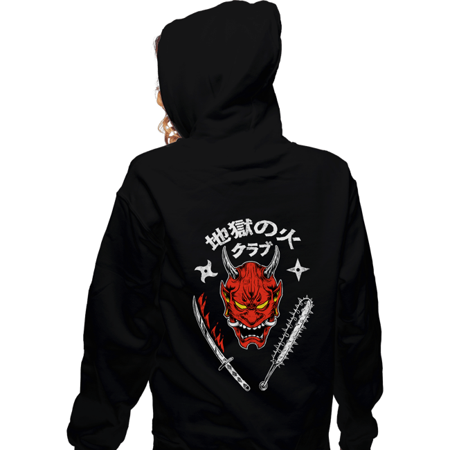 Secret_Shirts Zippered Hoodies, Unisex / Small / Black Jigoku No Hi