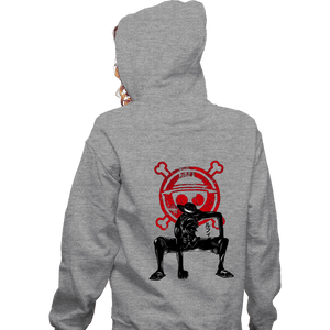 Shirts Zippered Hoodies, Unisex / Small / Sports Grey Crimson Gear 2nd