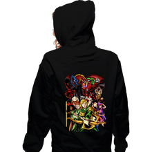 Load image into Gallery viewer, Shirts Zippered Hoodies, Unisex / Small / Black Cave Of Dragons
