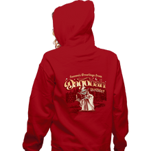 Load image into Gallery viewer, Daily_Deal_Shirts Zippered Hoodies, Unisex / Small / Red Dagobah Humbug
