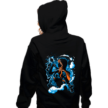 Load image into Gallery viewer, Daily_Deal_Shirts Zippered Hoodies, Unisex / Small / Black Cat Burglar
