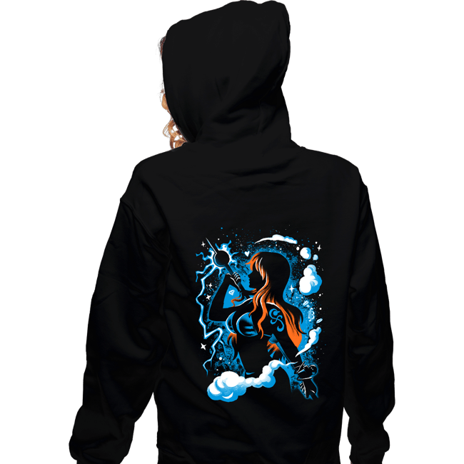 Daily_Deal_Shirts Zippered Hoodies, Unisex / Small / Black Cat Burglar
