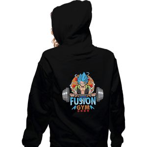 Shirts Zippered Hoodies, Unisex / Small / Black Fusion Gym