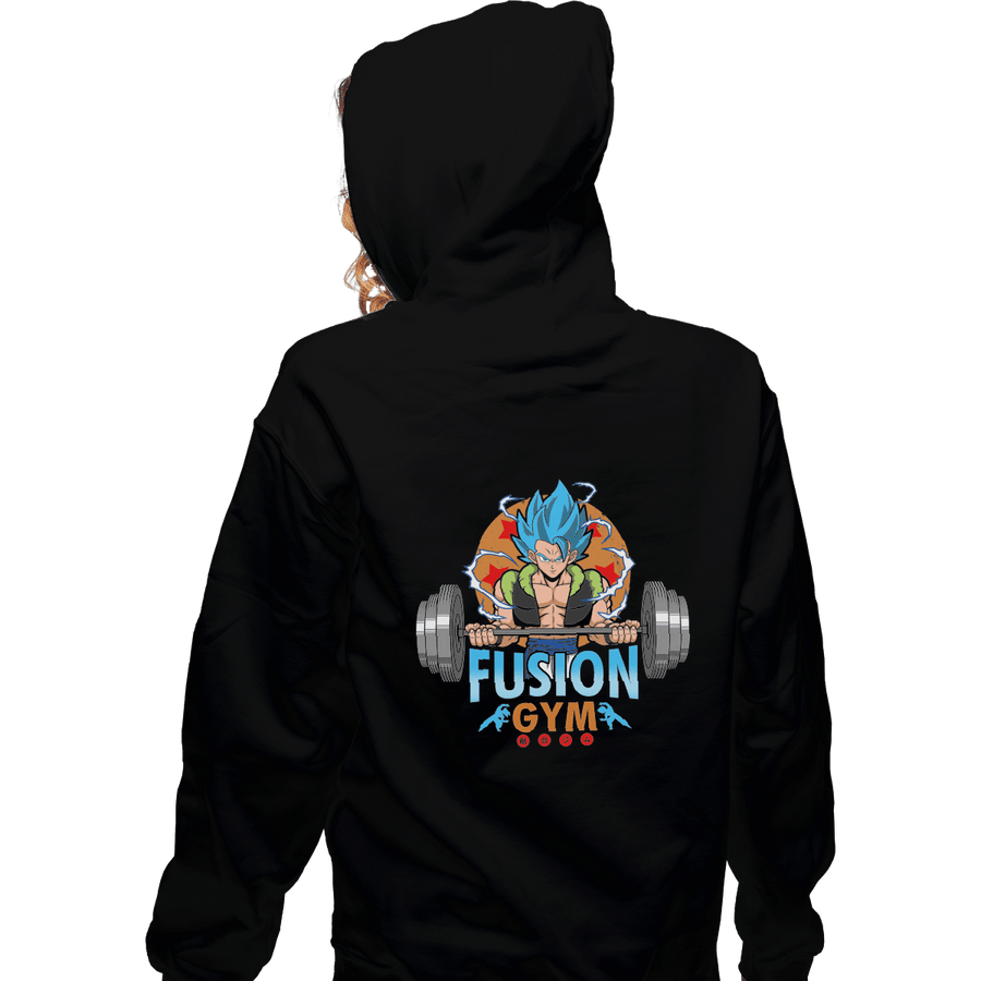 Shirts Zippered Hoodies, Unisex / Small / Black Fusion Gym