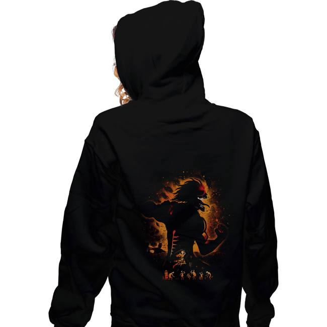 Shirts Zippered Hoodies, Unisex / Small / Black Attack Titan