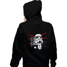 Load image into Gallery viewer, Secret_Shirts Zippered Hoodies, Unisex / Small / Black The Storminator!
