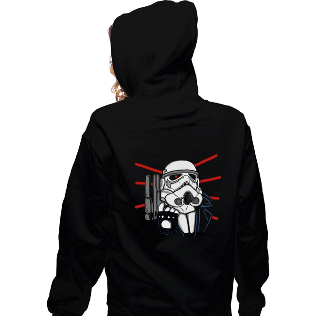 Secret_Shirts Zippered Hoodies, Unisex / Small / Black The Storminator!