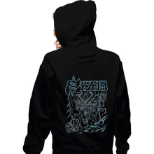 Load image into Gallery viewer, Shirts Zippered Hoodies, Unisex / Small / Black Dragon Hunter
