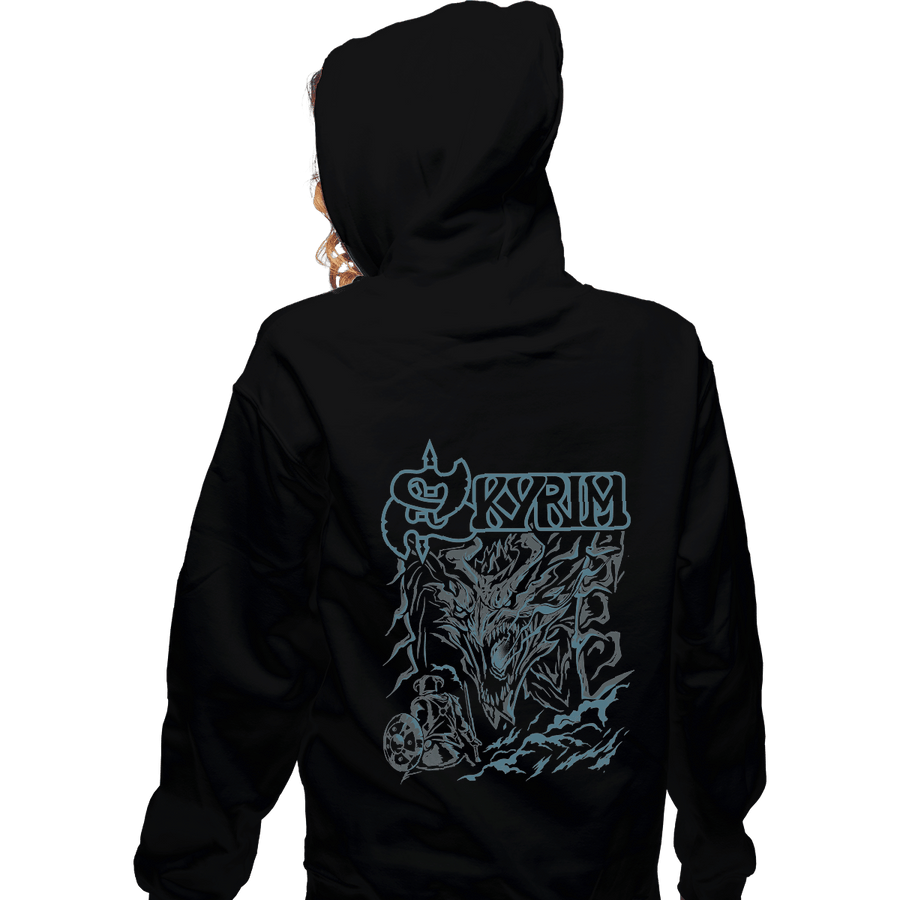 Shirts Zippered Hoodies, Unisex / Small / Black Dragon Hunter