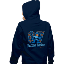 Load image into Gallery viewer, Shirts Zippered Hoodies, Unisex / Small / Navy The Blue Bomber

