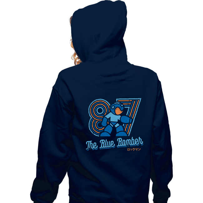 Shirts Zippered Hoodies, Unisex / Small / Navy The Blue Bomber