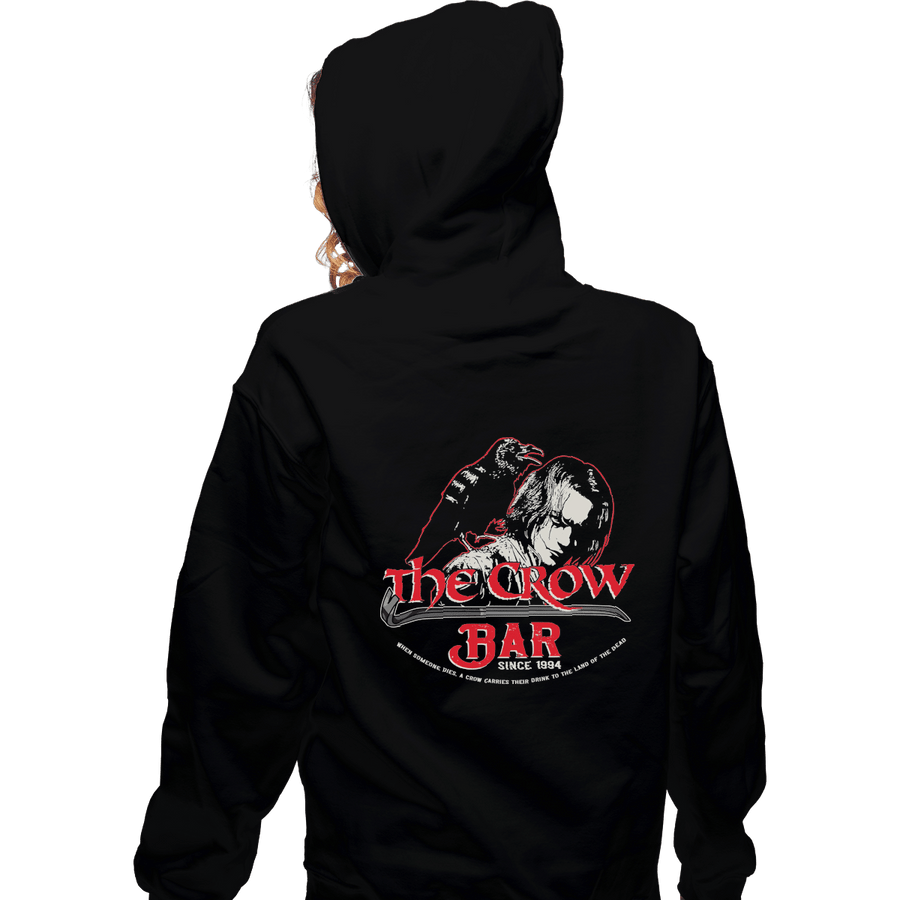 Shirts Zippered Hoodies, Unisex / Small / Black The Crow Bar